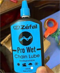 Dầu xích xe đạp Zefal Pro Wet Chain Lube 120ml